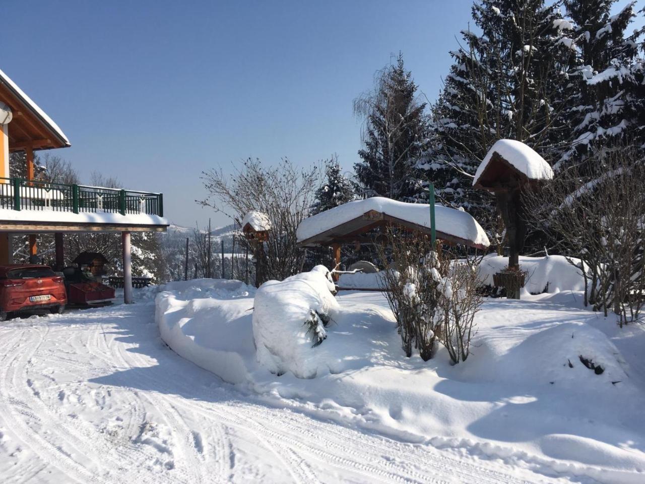 Gaestehaus Schmid Sankt Johann im Saggautal Exterior photo